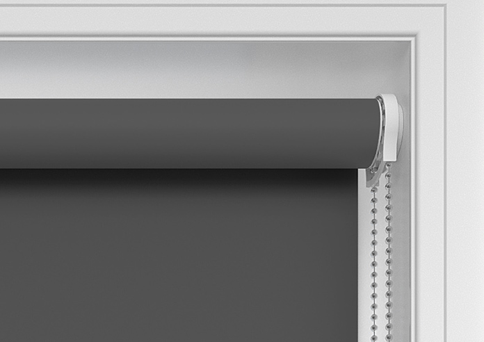 Orion (Blackout), Anthracite Grey - Twist&Fit Roller Blind - Image 11